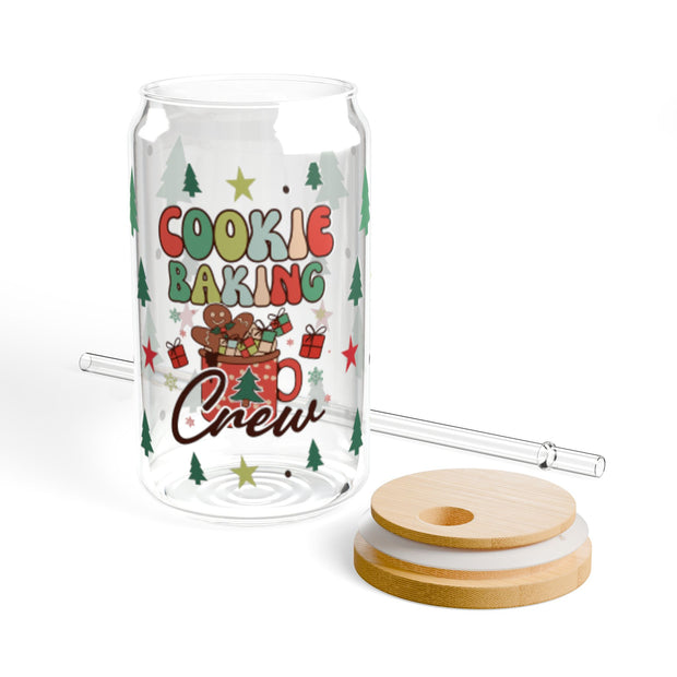 Cookie Baking Crew 16oz UV DTF Libby Cup Wrap