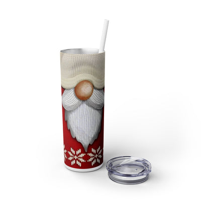 Santa's Nose & Beard 20 oz Skinny Tumbler Wrap