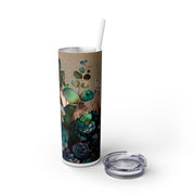 Succulent 20 oz Skinny Tumbler Wrap