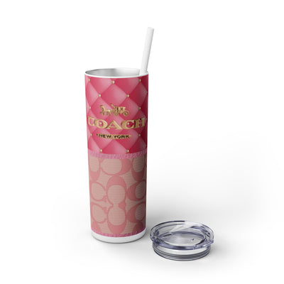 Coach 20 oz Skinny Tumbler Wrap