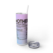 Mother Nutrition UV DTF Wraps for 20 oz Skinny Tumbler