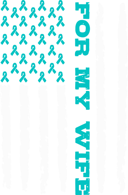 Ovarian Awareness Ribbon Flag DTF (direct to film) Transfer – Twisted ...