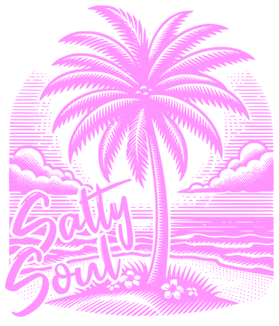 Pink Salty Soul DTF (direct-to-film) Transfer