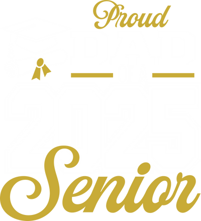 Proud Dad Senior 2025 DTF (direct-to-film) Transfer