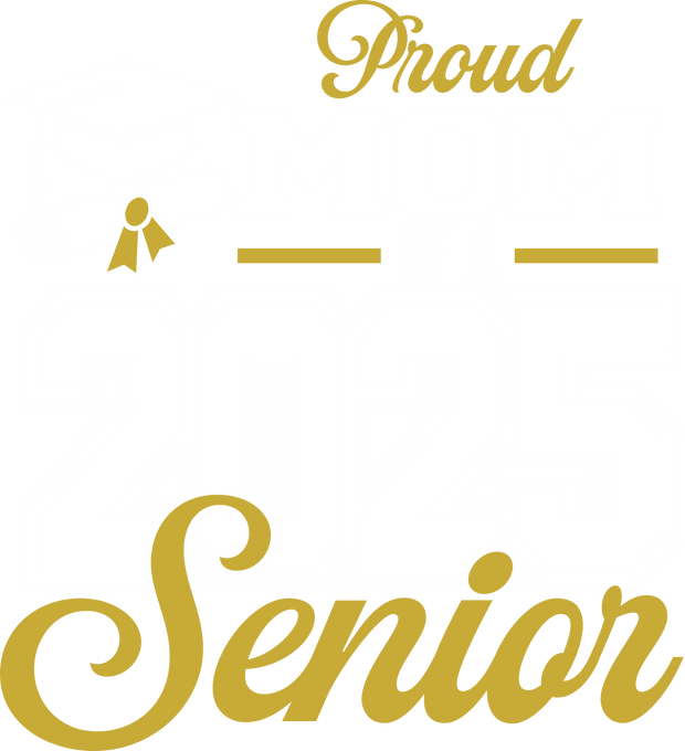 Proud Mom Senior 2025 DTF (direct-to-film) Transfer