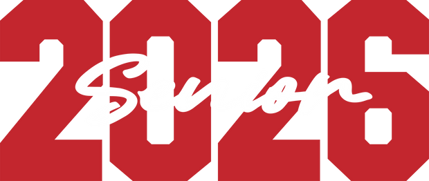 Red 2026 Senior Varsity(1) DTF (direct-to-film) Transfer