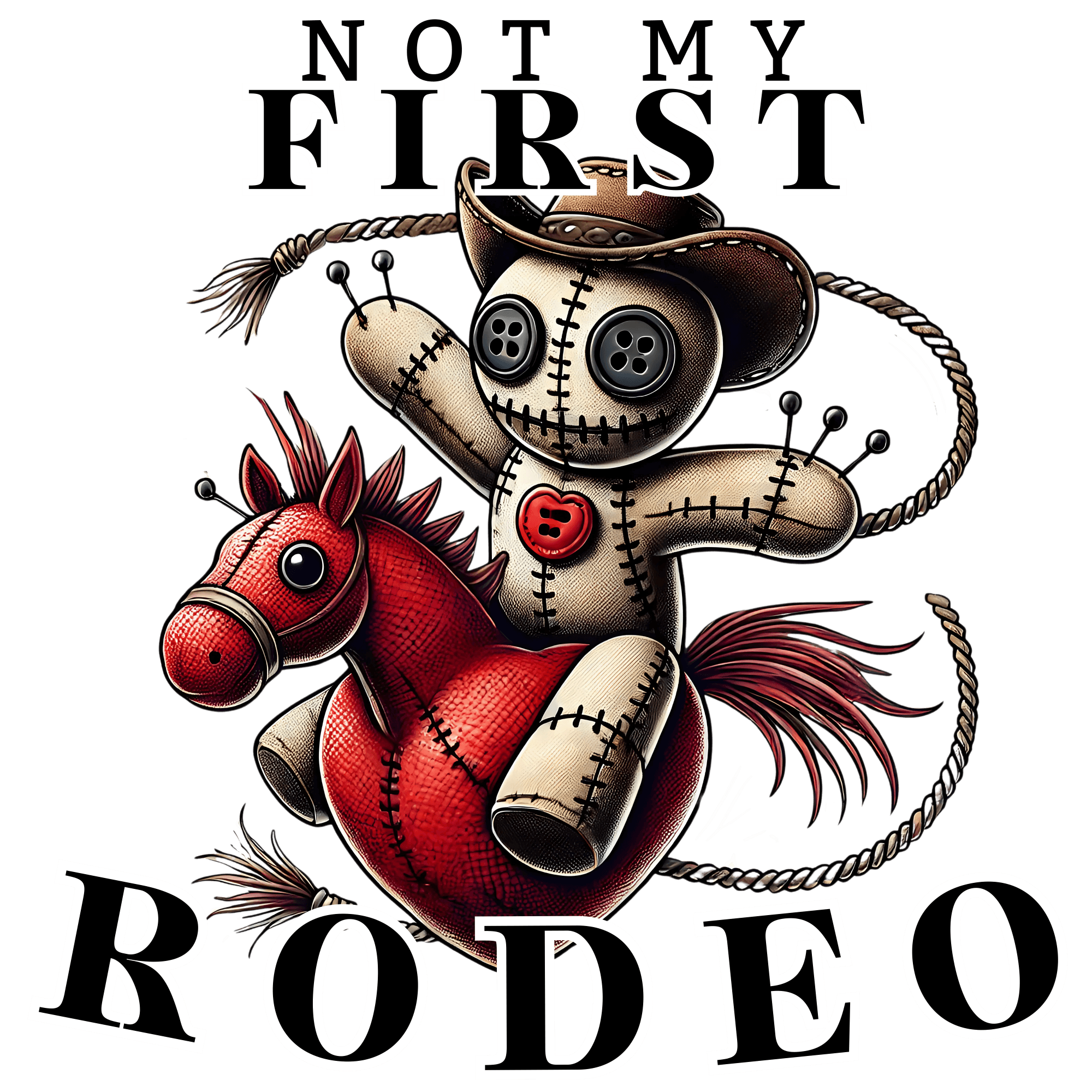 Rodeo Valentine DTF (direct-to-film) Transfer – Twisted Image Transfers