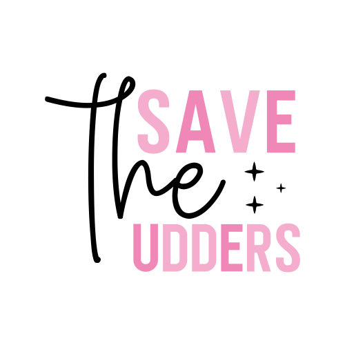 Save The Udders 1-01 DTF (direct-to-film) Transfer