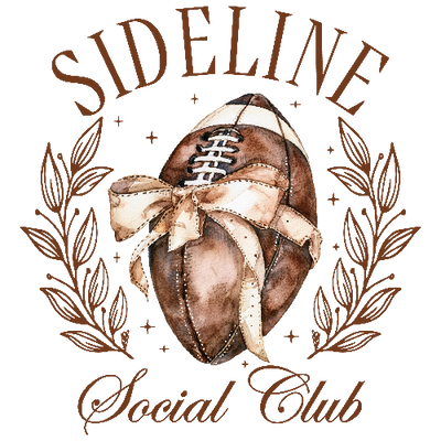 Sideline Social Club Sports DTF (direct-to-film) Transfer