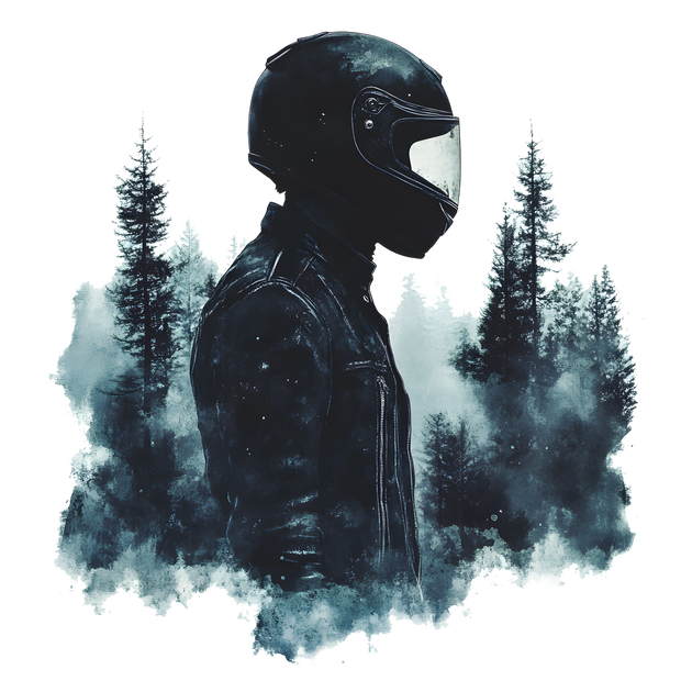 Smokey Forrest Rider DTF (direct-to-film) Transfer