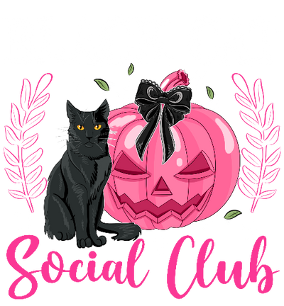 Social Club Black Cat Halloween DTF (direct-to-film) Transfer (Copy)