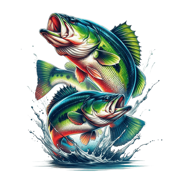 Splash & 2 Fish DTF (direct-to-film) Transfer – Twisted Image Transfers