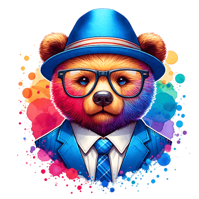 Street Wear Bear 11 DTF (direct-to-film) Transfer