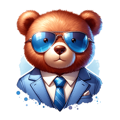 Street Wear Bear 14 DTF (direct-to-film) Transfer