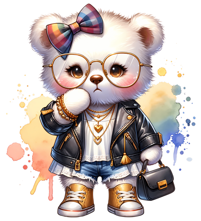 Street Wear Bear 19 DTF (direct-to-film) Transfer