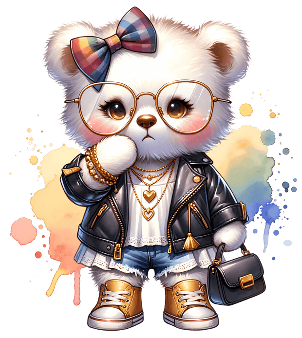 Street Wear Bear 19 DTF (direct-to-film) Transfer