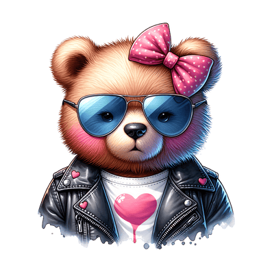 Street Wear Bear 20 DTF (direct-to-film) Transfer