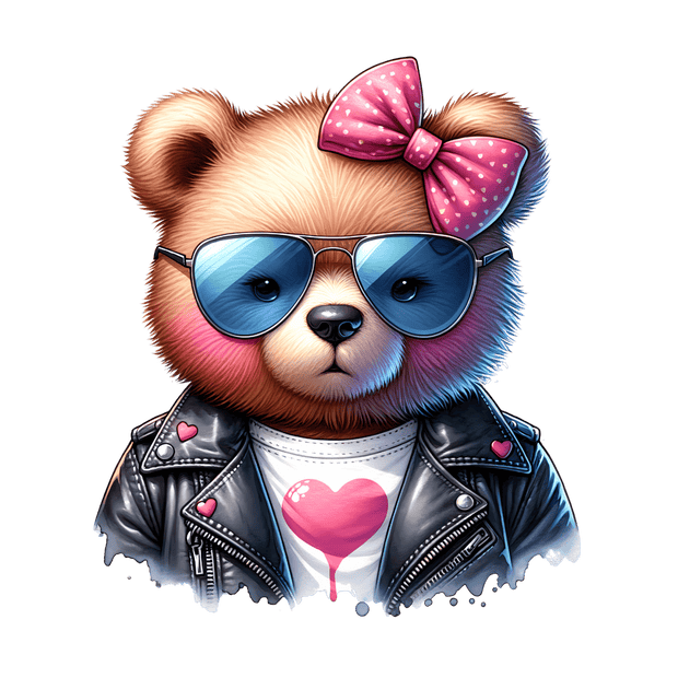 Street Wear Bear 20 DTF (direct-to-film) Transfer