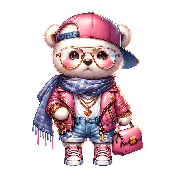 Street Wear Bear 21 DTF (direct-to-film) Transfer