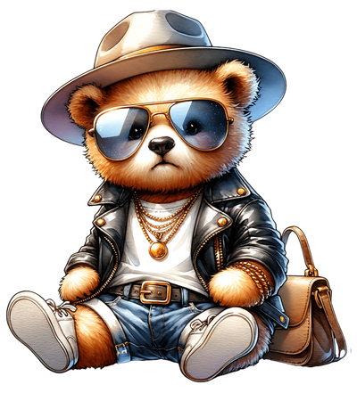 Street Wear Bear 26 DTF (direct-to-film) Transfer