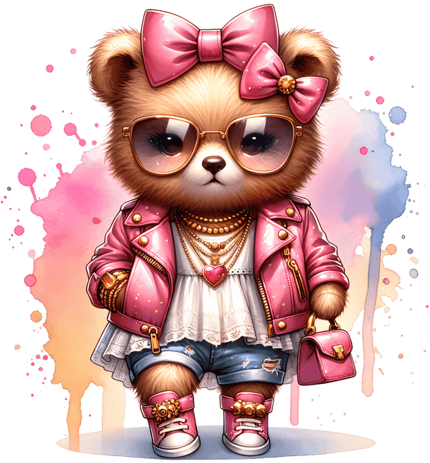 Street Wear Bear 27 DTF (direct-to-film) Transfer