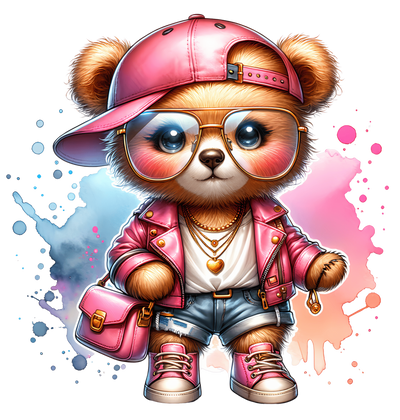 Street Wear Bear 29 DTF (direct-to-film) Transfer