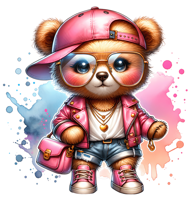 Street Wear Bear 29 DTF (direct-to-film) Transfer