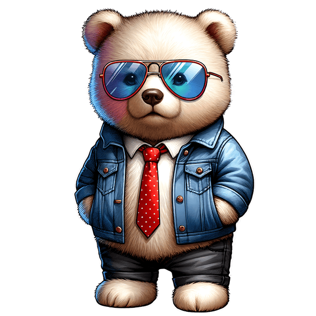 Street Wear Bear 3 DTF (direct-to-film) Transfer