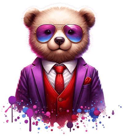 Street Wear Bear 4 DTF (direct-to-film) Transfer