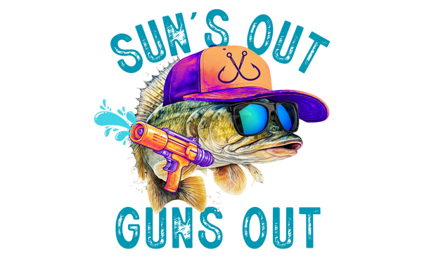 Suns Out Guns Out DTF (direct-to-film) Transfer