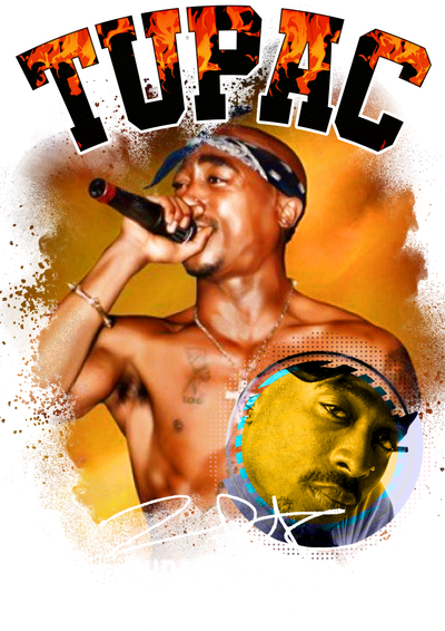 TUPAC8 copy DTF (direct-to-film)