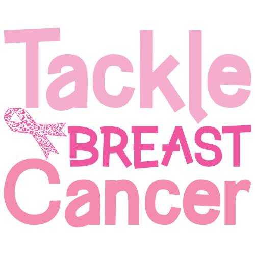 Tackle Breast Cancer DTF (direct-to-film) Transfer