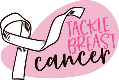 Tackle Breast Cancer(4) DTF (direct-to-film) Transfer