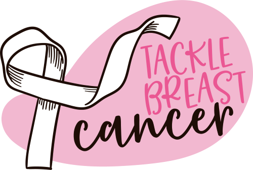 Tackle Breast Cancer(4) DTF (direct-to-film) Transfer