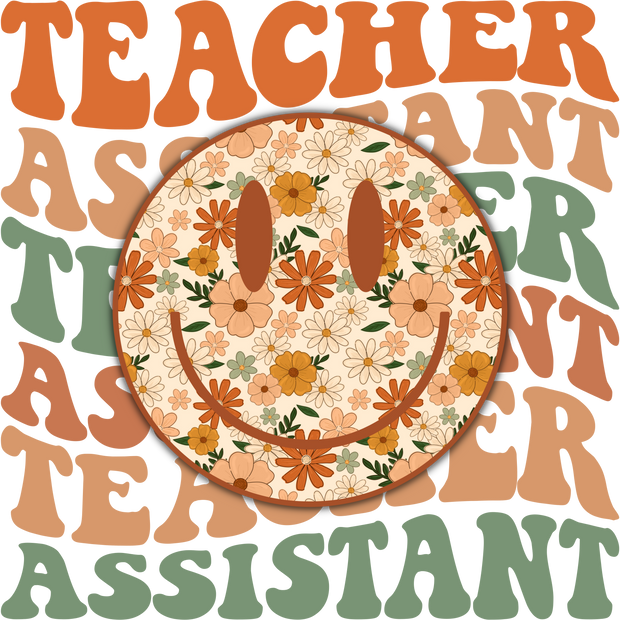 Teacher Assistant 1_19 DTF (direct-to-film) Transfer