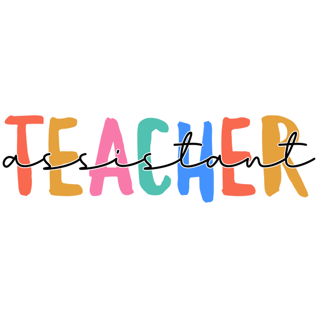 Teacher Cursive DTF (direct-to-film) Transfer