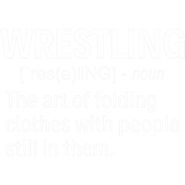 The Wrestling Art DTF (direct-to-film) Transfer