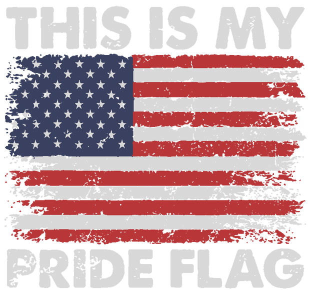 This is My Pride Flag DTF (direct-to-film) Transfer