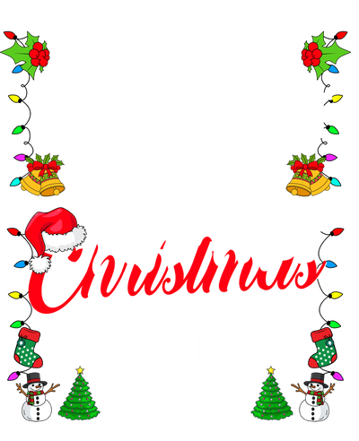 Too Hot Ugly Sweater Christmas in Red DTF (direct-to-film) Transfer