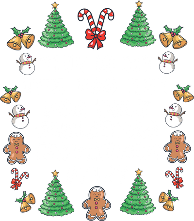 Too Hot for Ugly Sweater in White Font DTF (direct-to-film) Transfer