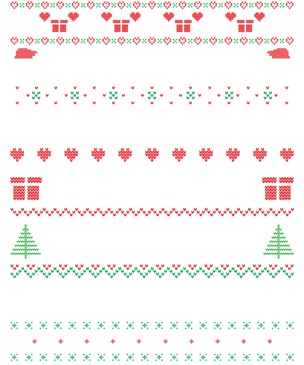 Too Hot for Ugly Sweaters White Font DTF (direct-to-film) Transfer