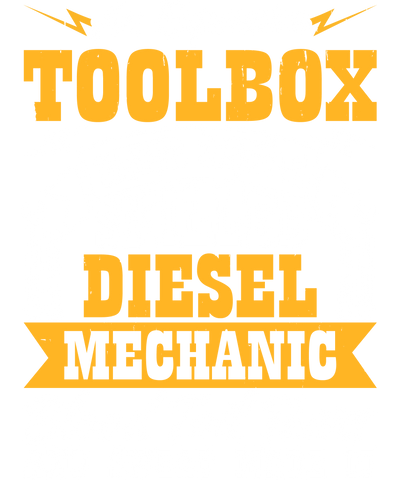 Tool Box in Yellow Font DTF (direct-to-film) Transfer