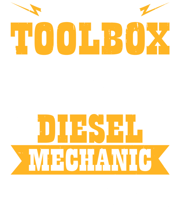 Tool Box in Yellow Font DTF (direct-to-film) Transfer