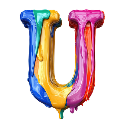 U Color Drip DTF (direct-to-film) Transfer (Copy)