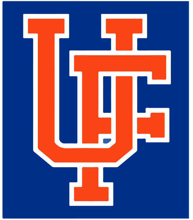 UF in Orange Font DTF (direct-to-film) Transfer