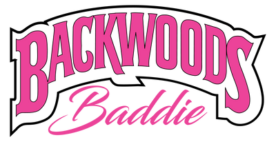 Backwoods Baddie In Pink Font 420 DTF (direct to film) Transfer