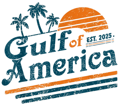 Vintage Retro Gulf of America DTF (direct-to-film) Transfer