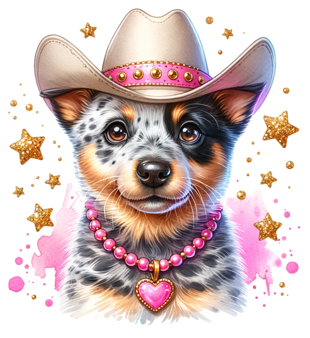 WESTERN ASTRALIAN CATTLE DOG DTF (direct-to-film) Transfer