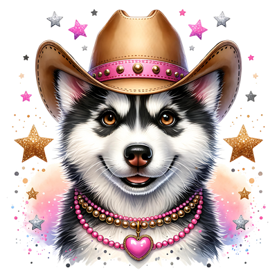 WESTERN HUSKY DTF (direct-to-film) Transfer