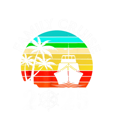 White Family Cruise DTF (direct-to-film) Transfer